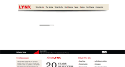 Desktop Screenshot of lynxdesigners.com